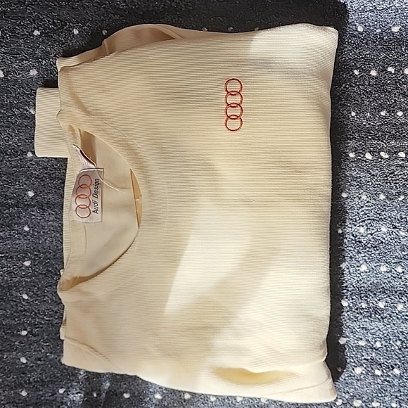 Audi Design Sweaters - Vintage Sweater from Audi Design White/Cream size L